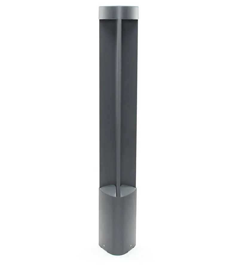 LED-Wegelampe Trila Shine in grau, 80cm