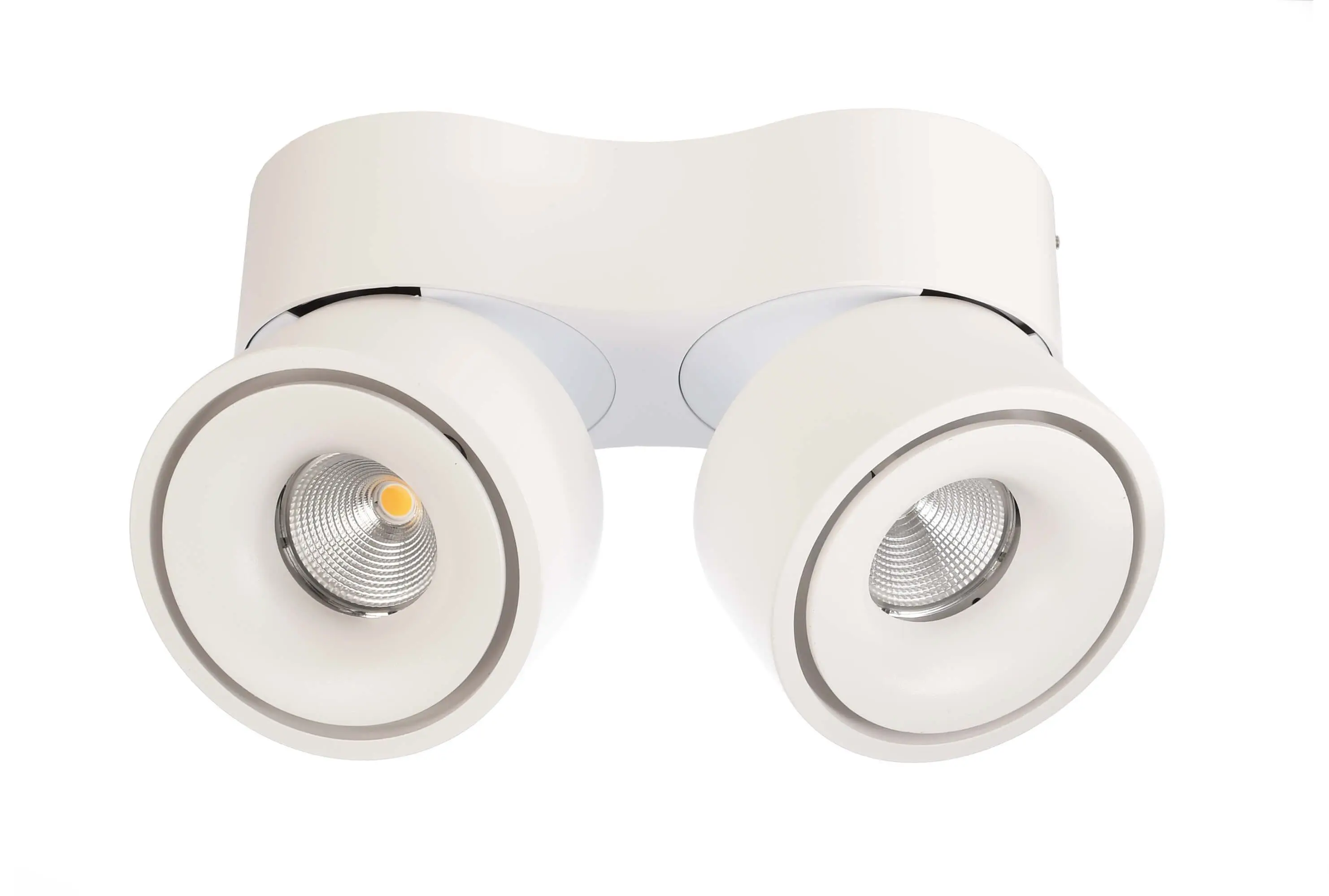 LED-Deckenlampe Uni Double Flex weiß 20W 3000K 1350lm
