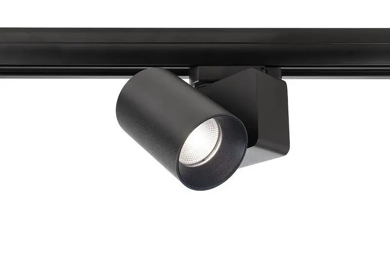 3-Phasen LED-Strahler Nihal Mini 4000K Ø 6cm, schwarz