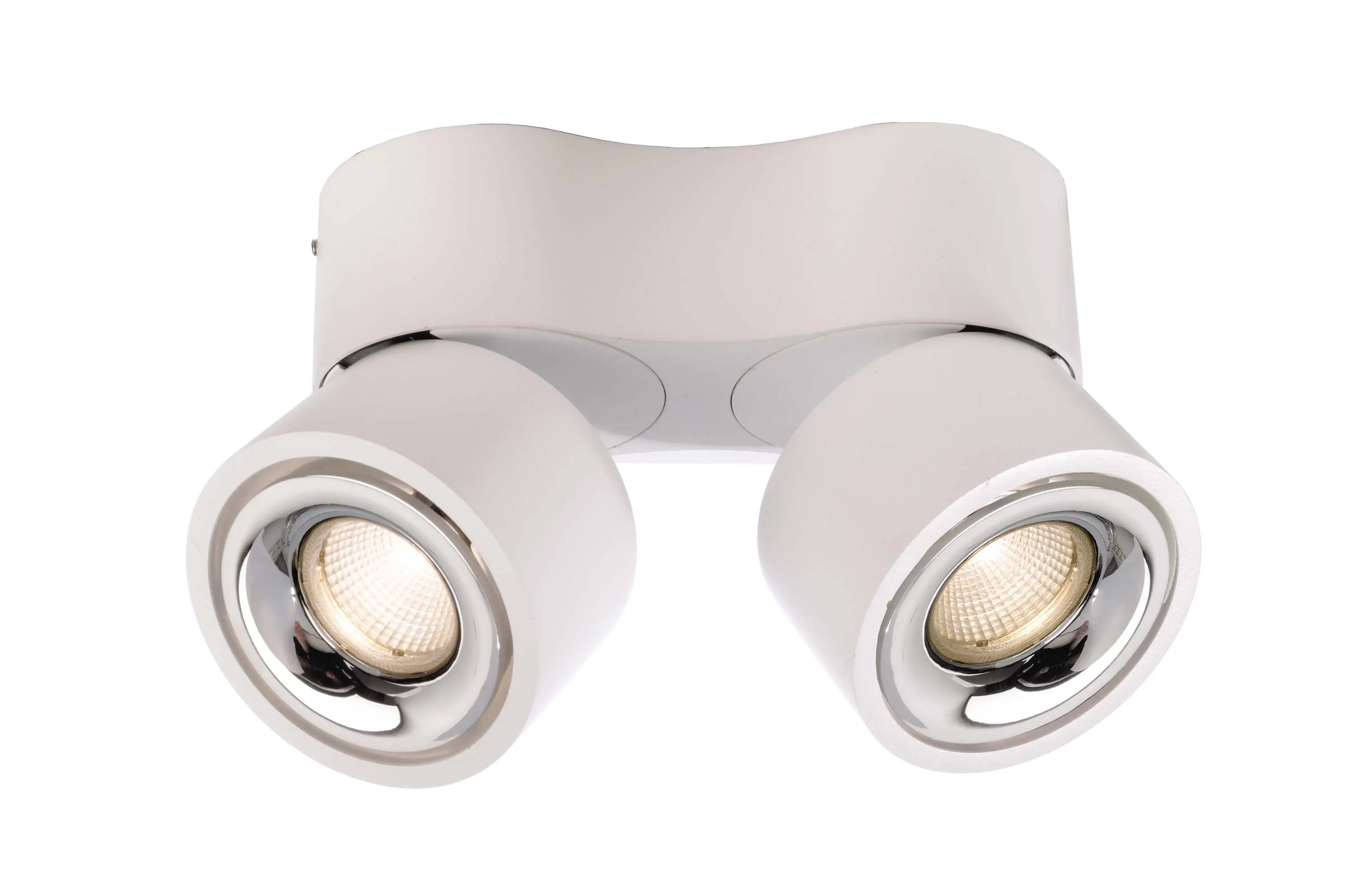 LED-Deckenlampe Uni Double Mini weiß 21W 2700K 1360lm