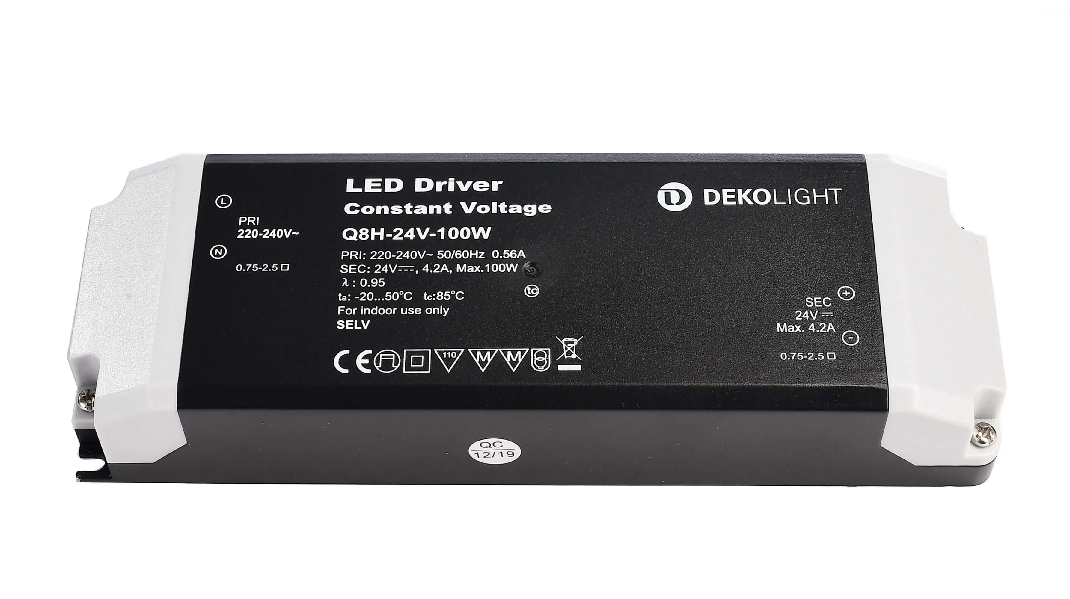 LED-Treiber Netzgerät Basic DC/CV 24V, 100W, 0-4200mA