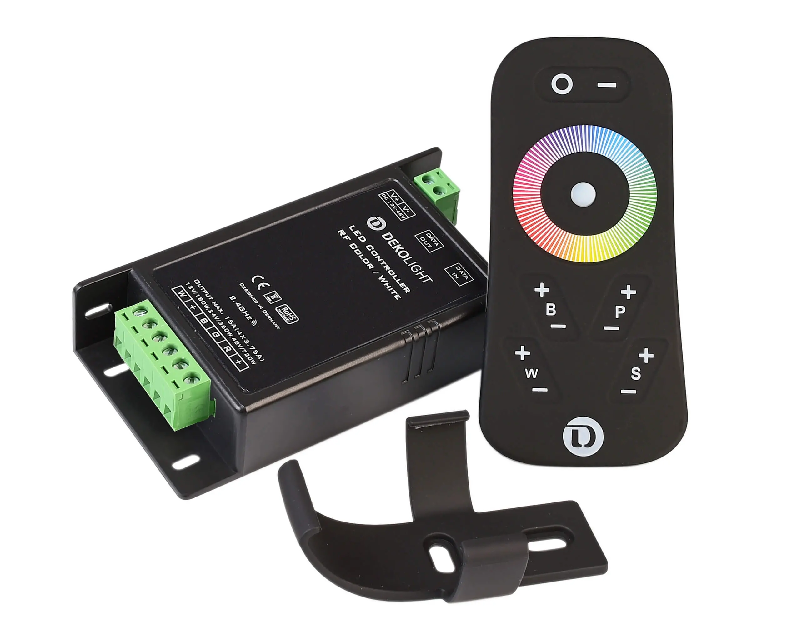 Controller RF Color & White Remote DIM 12V/24V/48V DC