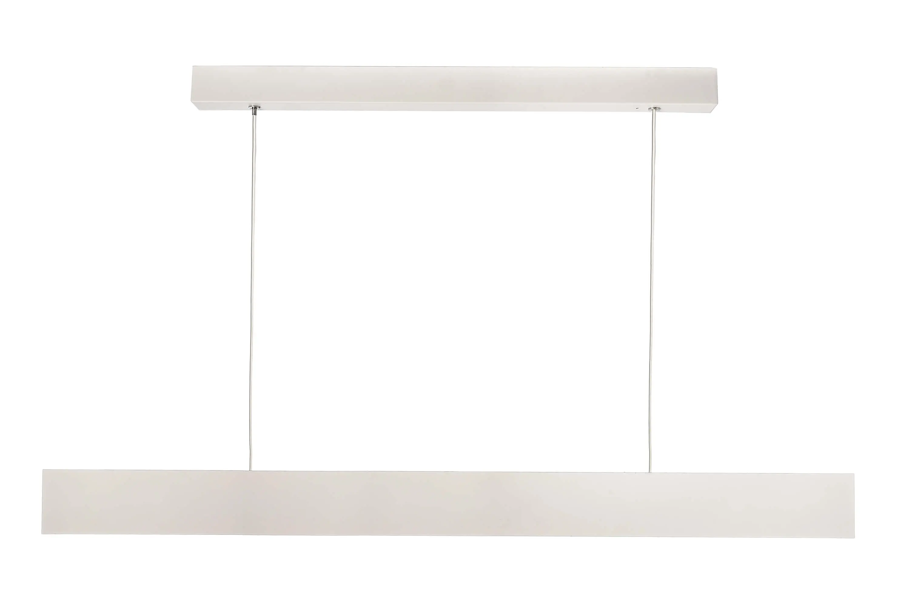 LED-Hängelampe Apollon in schlankem Design weiß 100.4cm