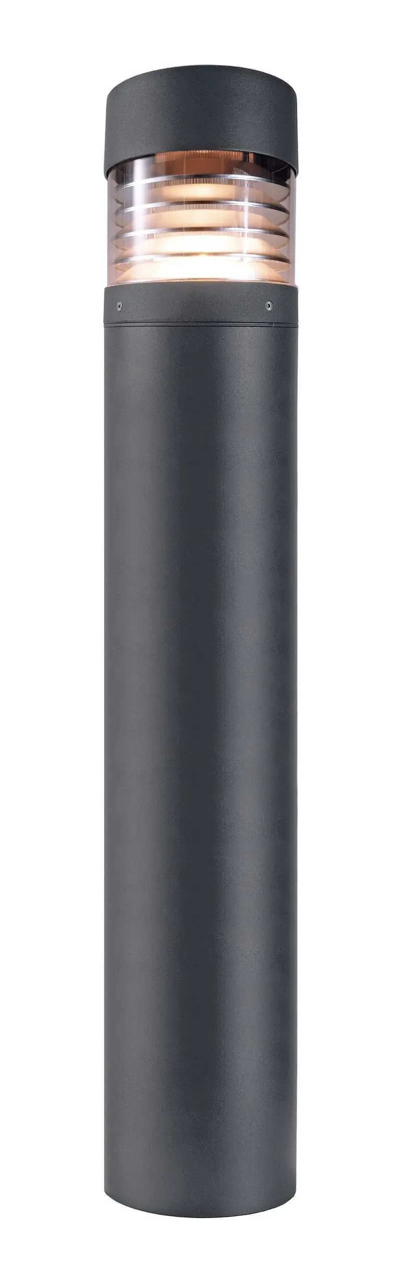 LED-Pollerleuchte Ortis elegant, dunkelgrau, 100cm