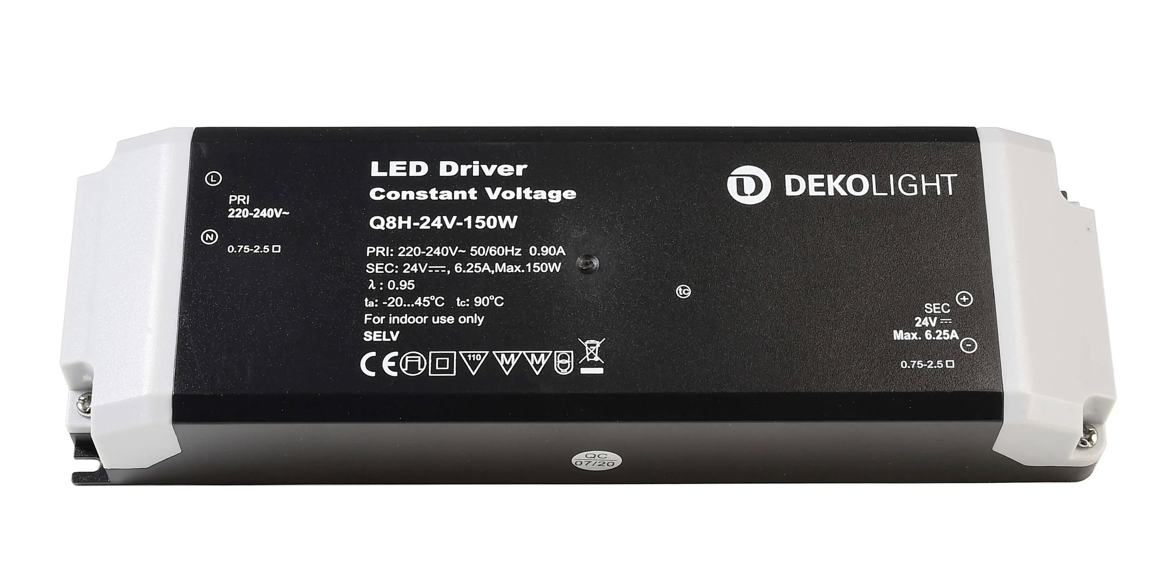 LED-Treiber Netzgerät Basic DC/CV 24V, 150W, 0-6250mA