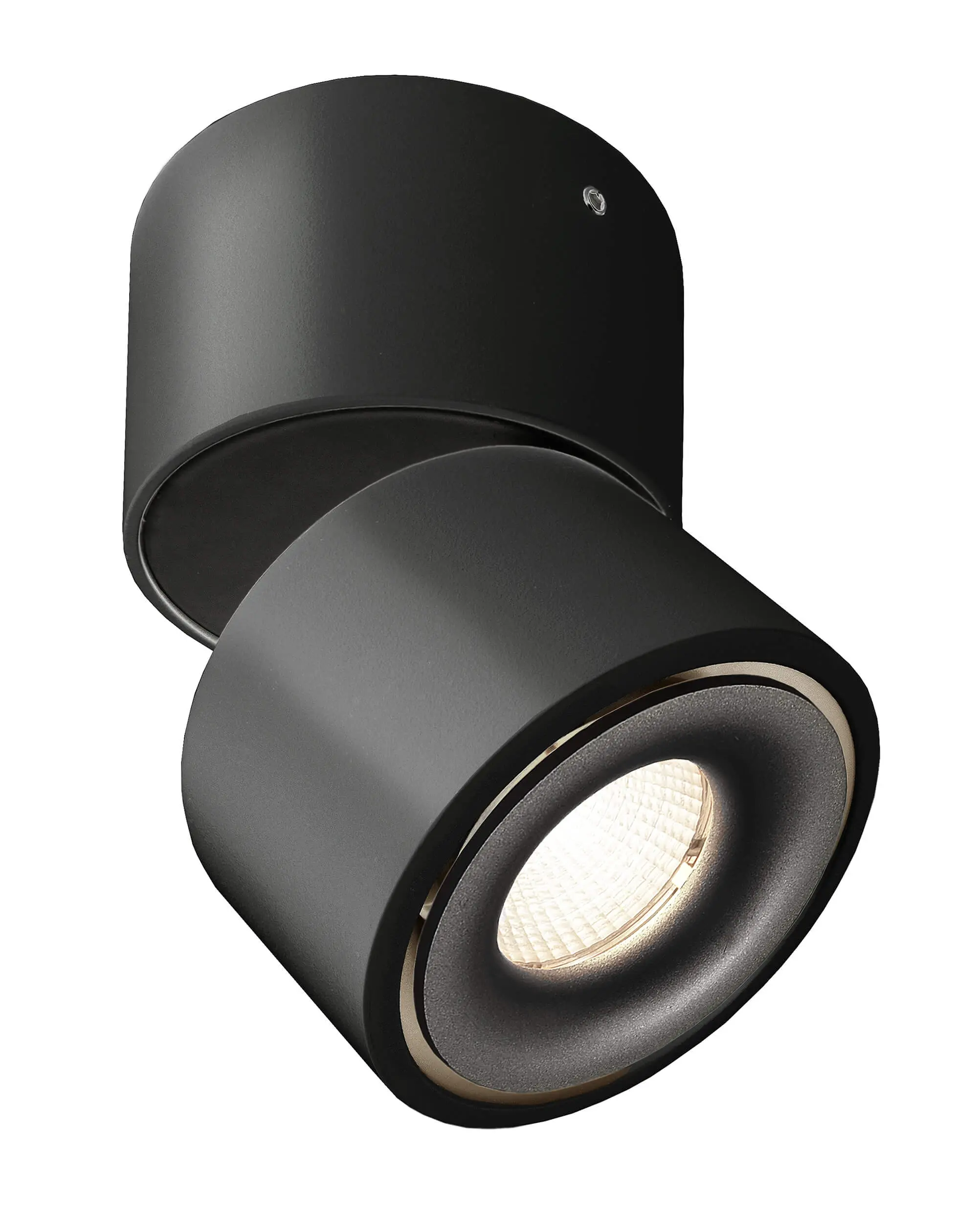 LED-Deckenlampe Uni One Flex in schwarz