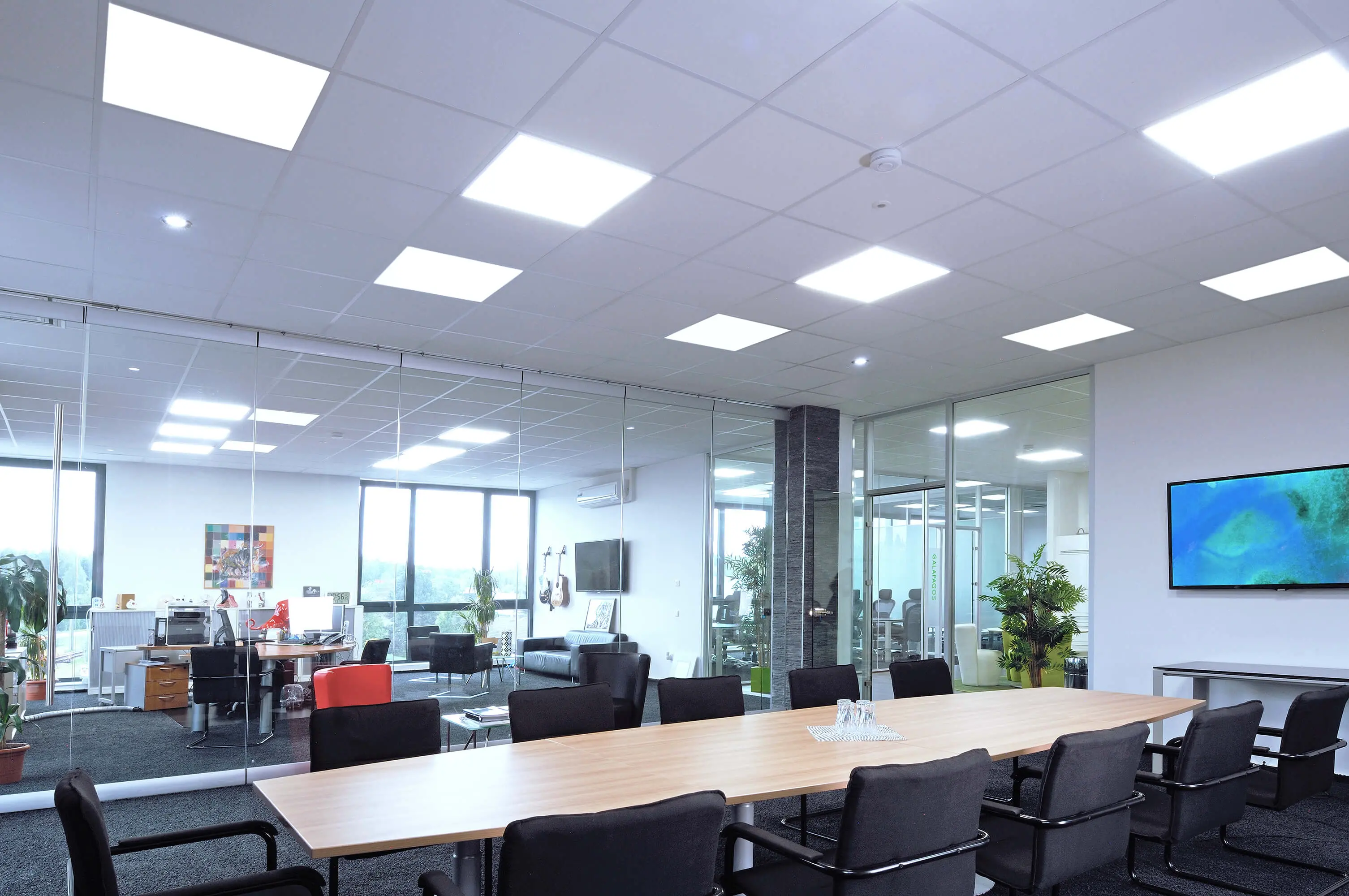 LED-Panel Basic Office weiß 36W, 4000K, 4000lm, 62x62cm