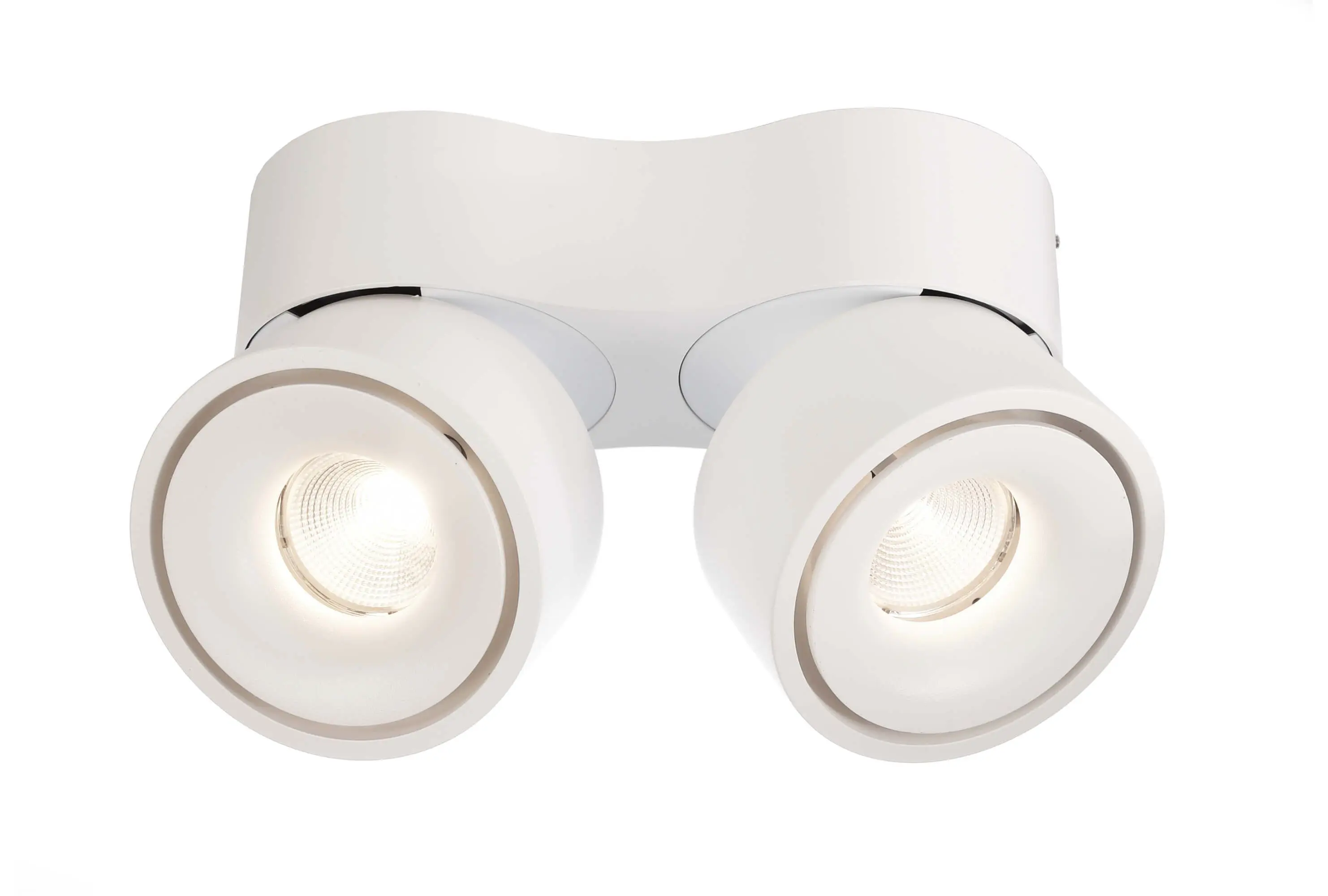 LED-Deckenlampe Uni Double Flex weiß 20W 3000K 1350lm