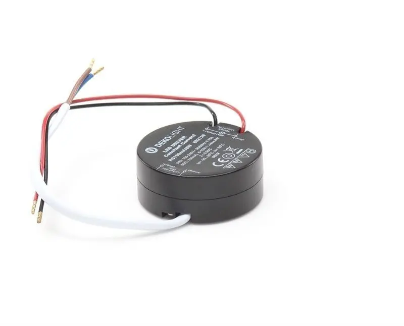 LED-Treiber Netzgerät Round DC/CC 6-12V, 4.2-8W, 700mA