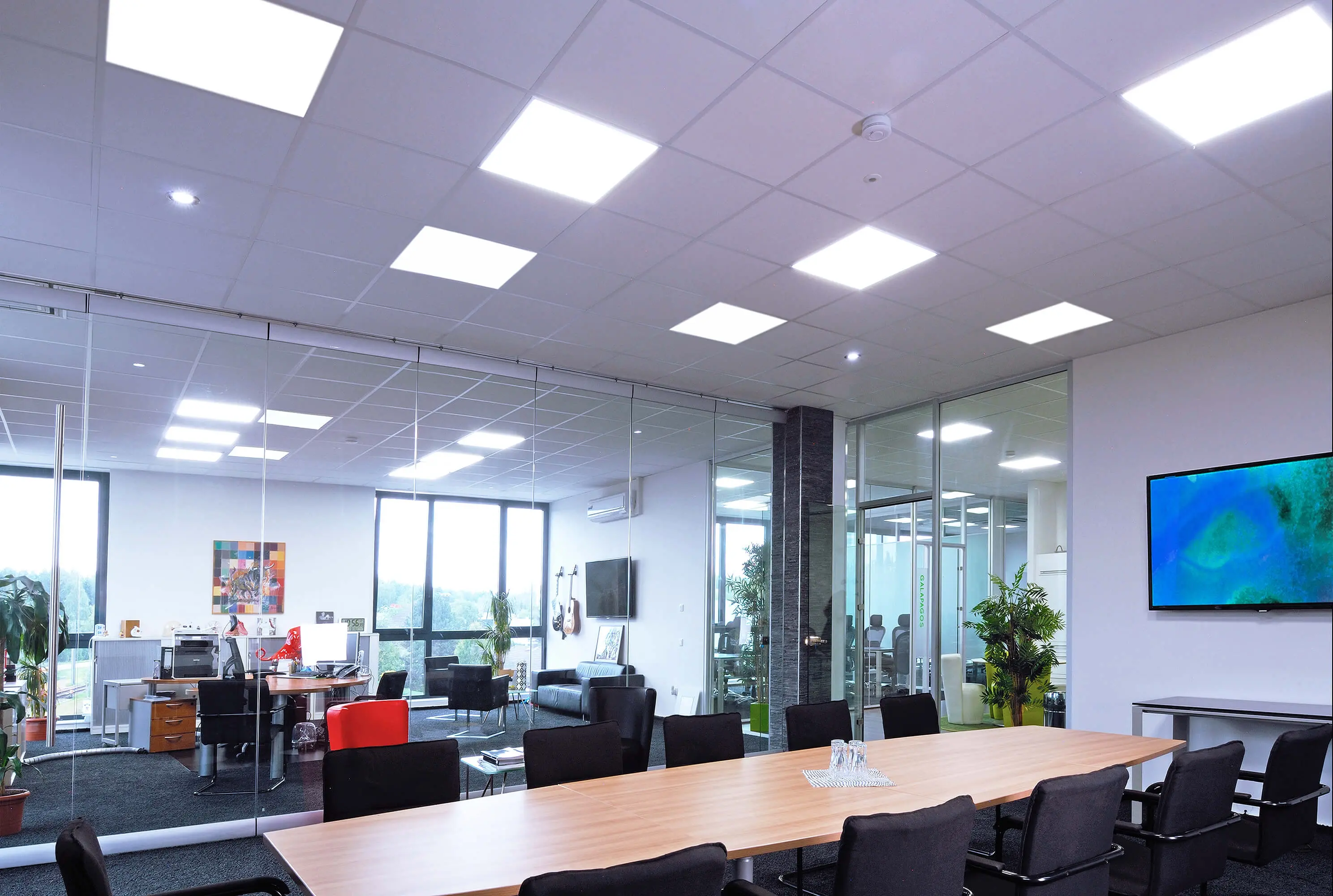LED-Panel Basic Office weiß 36W, 4000K, 4000lm, 59.5x59.5cm