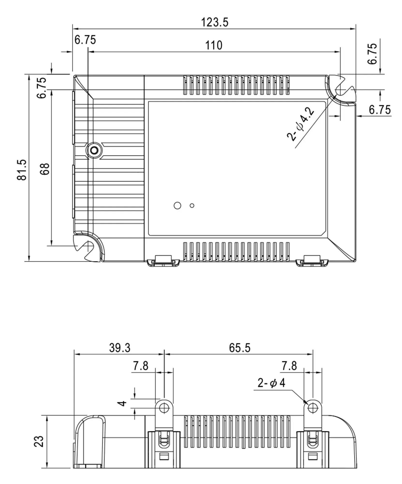 LED-Treiber dimmbar KNX DC/CC 0.7-42W, 350-1050mA