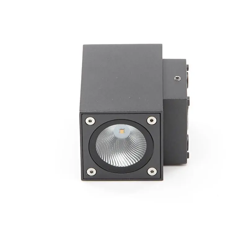 LED-Außenwandlampe Cubodo II Double Mini Up & Down