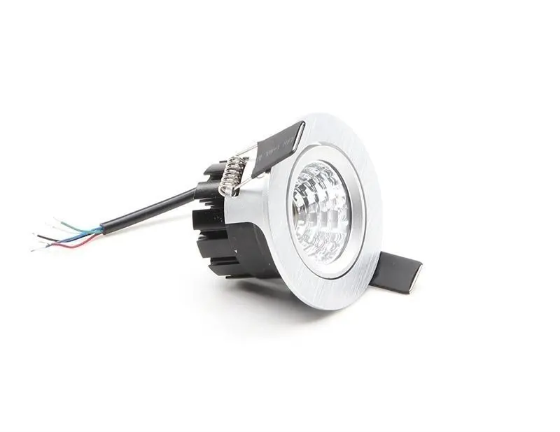 LED-Einbaulampe Downlight IV 8.5W RGB 3000K silber