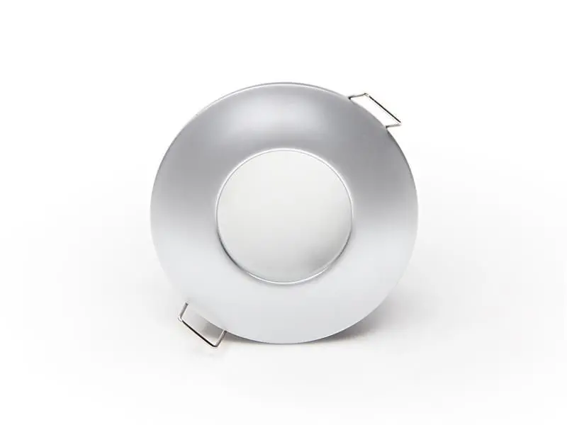 Einbaustrahler Pearl Light in rund IP65 Ø 8.4cm silber