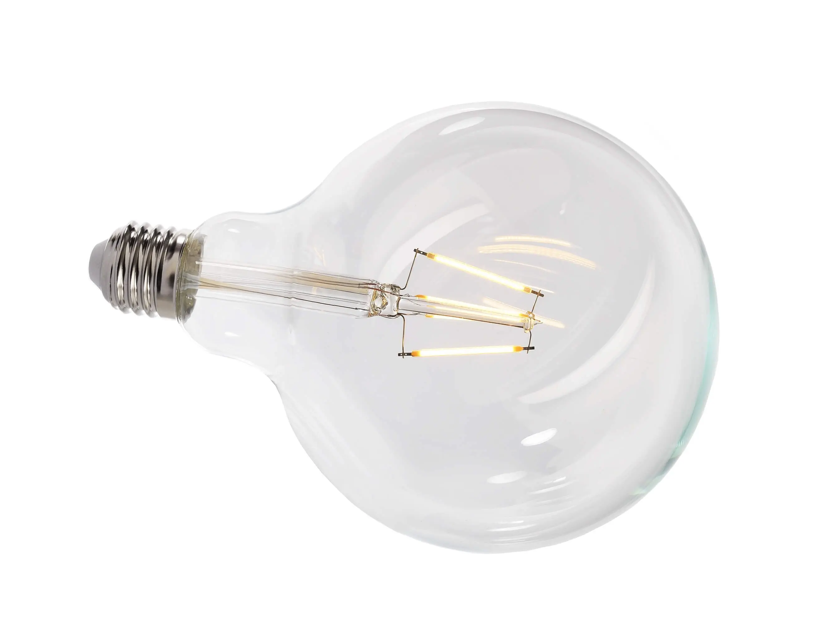 LED-Lampe Filament G125 E27 4,4W, 2700K, 450lm
