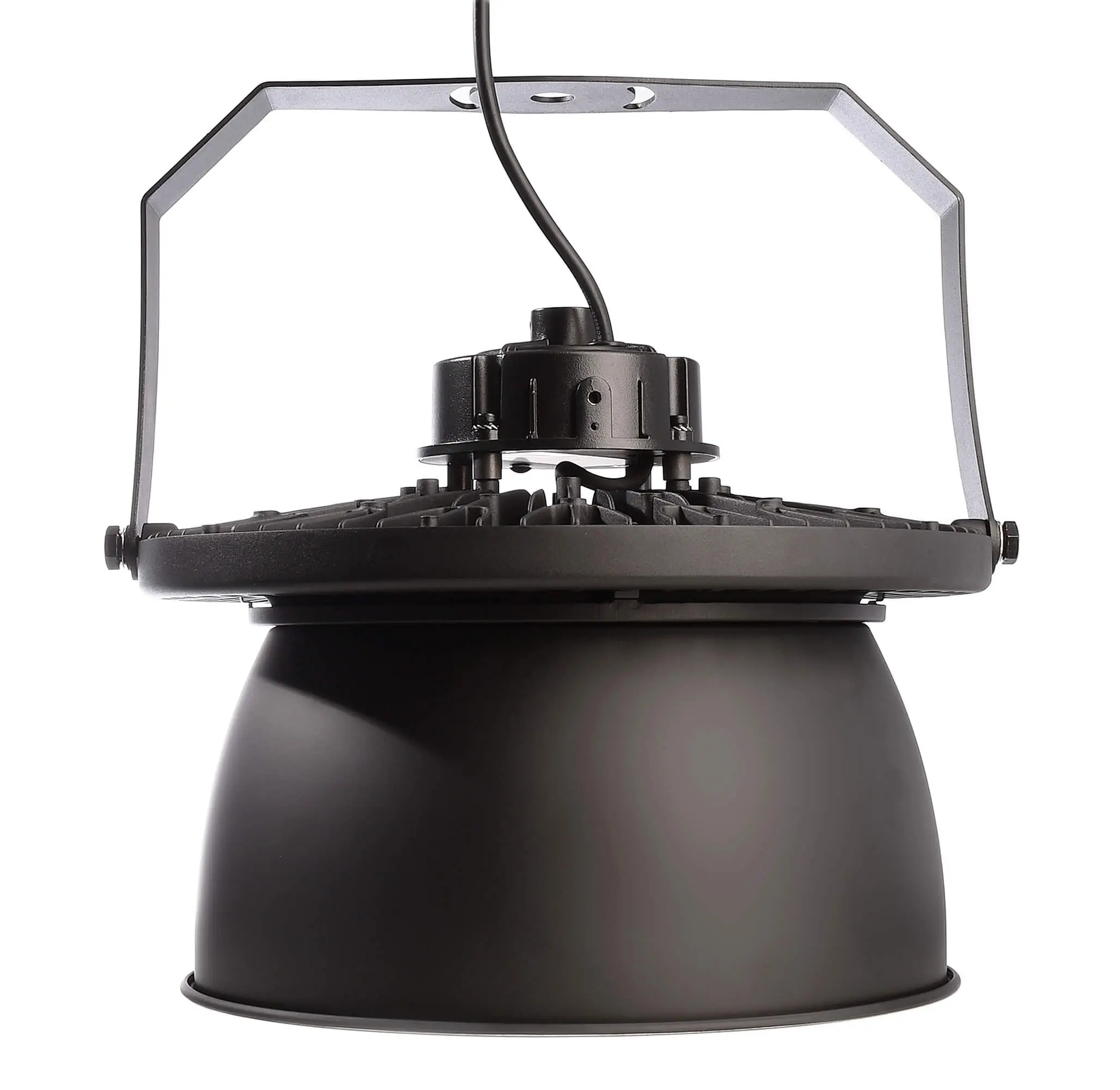 Reflektor 60° für LED-Pendelleuchte Aludra 200W, schwarz