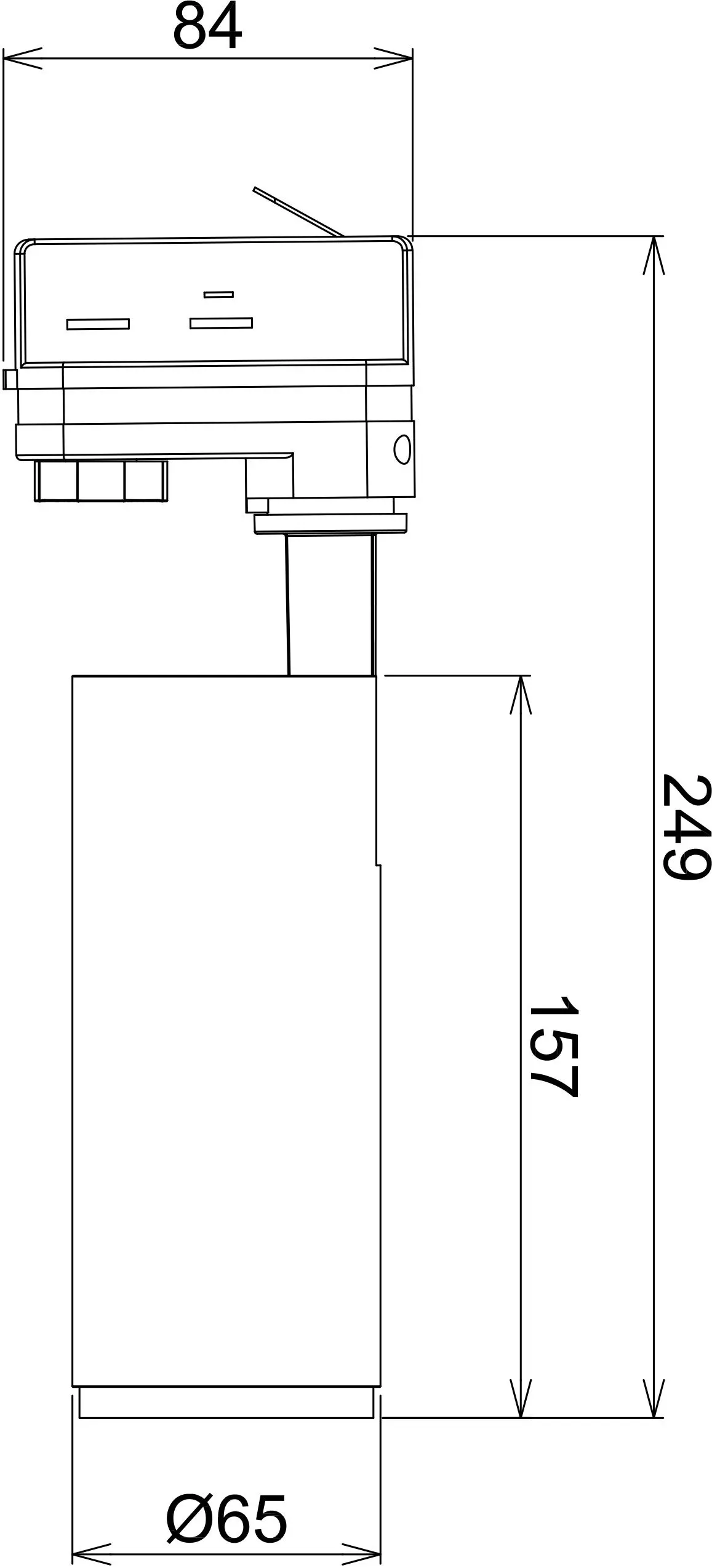 3-Phasen LED Strahler Lucea 10 3000K/4000K schwarz