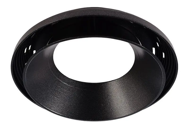 Reflektor Ring schwarz glänzend für Serie Uni II Max