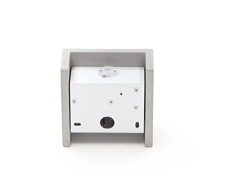 LED-Wandleuchte Quinta II Cube Up & Down aus Beton