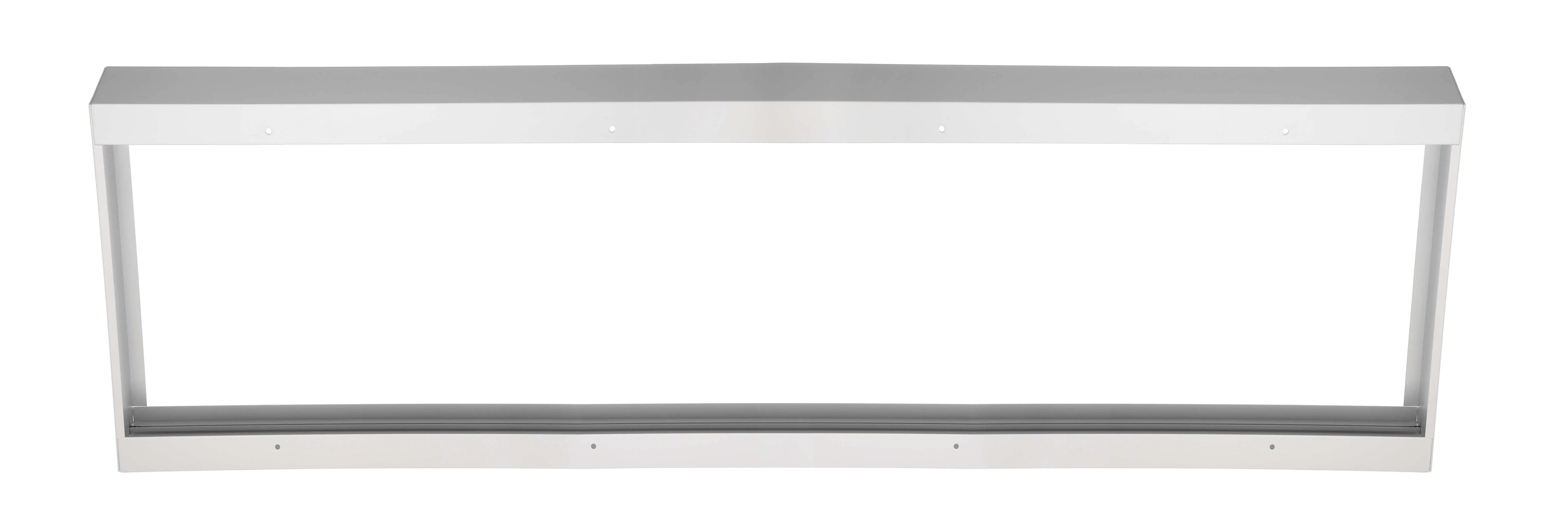 Aufbaurahmen weiß für LED-Panels 119.5x59.5cm
