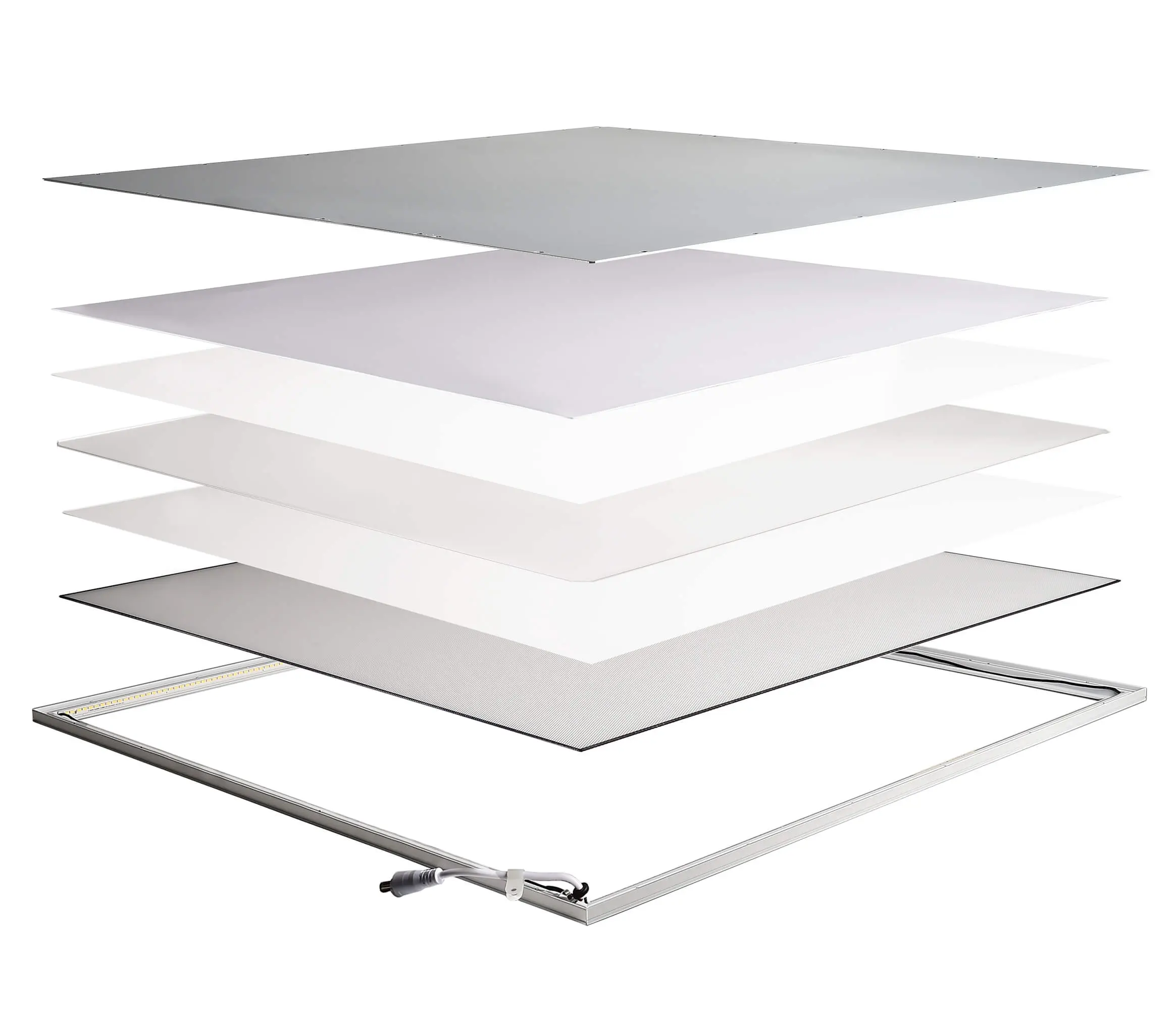 LED-Panel Standard Office weiß 36W, 4000K, 4200lm, 62x62cm