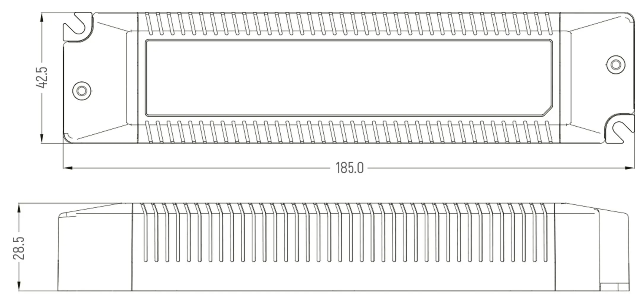 LED-Treiber DIM DALI 0/1-10V DC/CV 12V, 40W, 0-3400mA