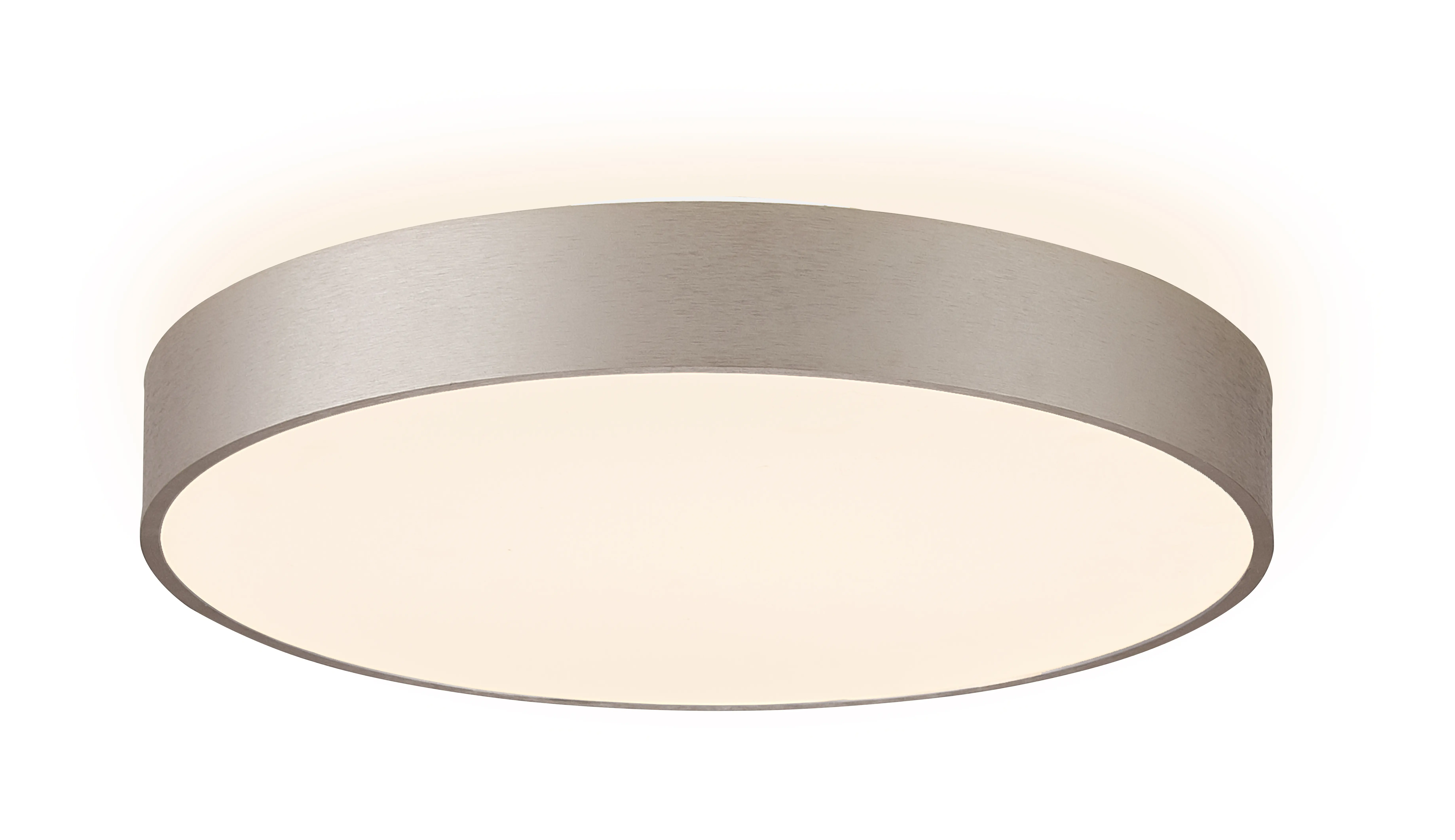 LED-Deckenleuchte Menkar 3000/4000K in silber Ø 40cm