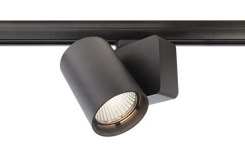 3-Phasen LED-Strahler Nihal Maxi 3000K Ø 8.6cm schwarz