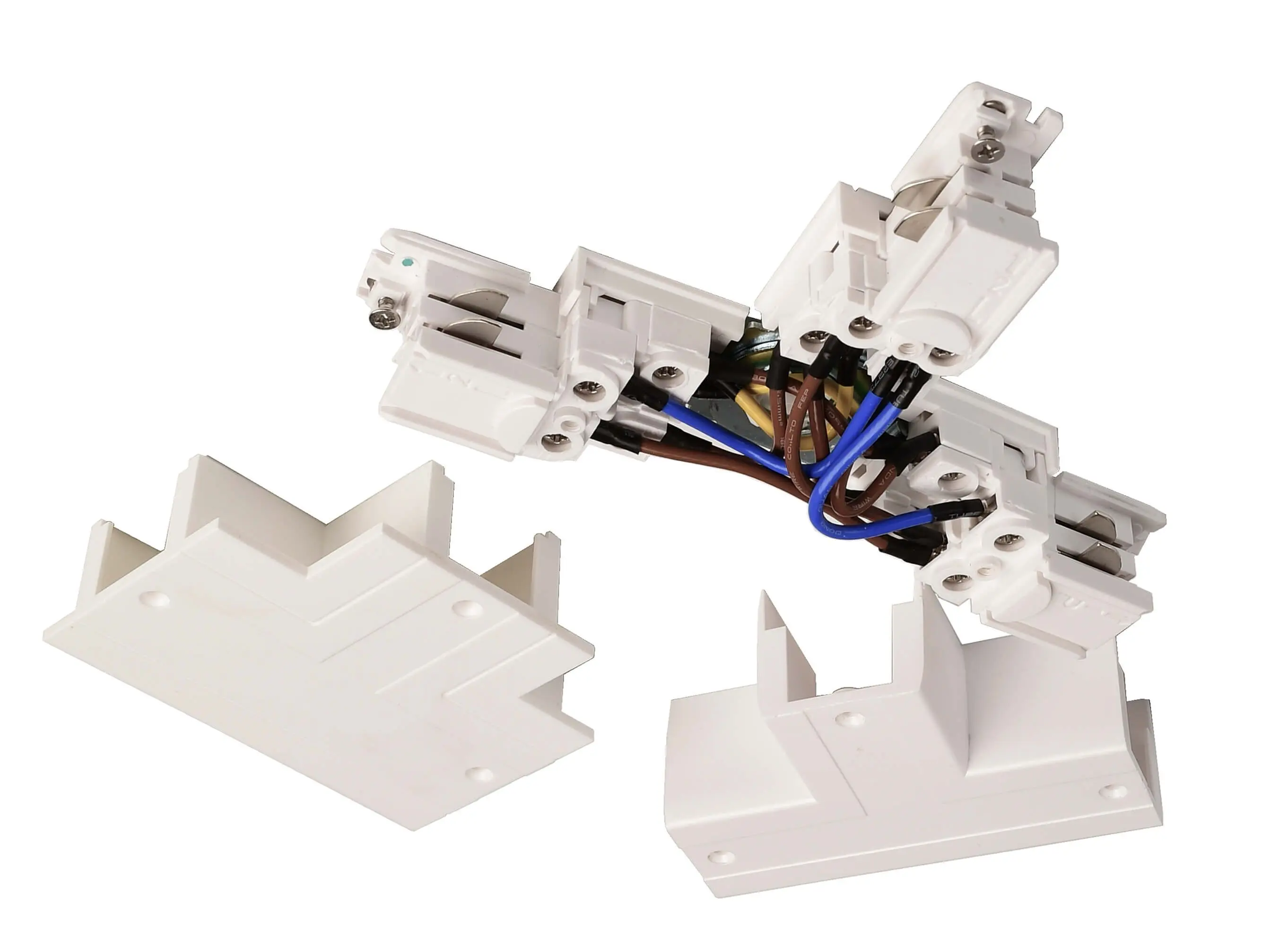 Einbau Abdeckblende für T-Verbinder D-Line weiß
