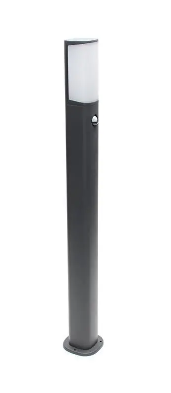 LED-Wegelampe Beacon III mit Sensor, grau, 80cm