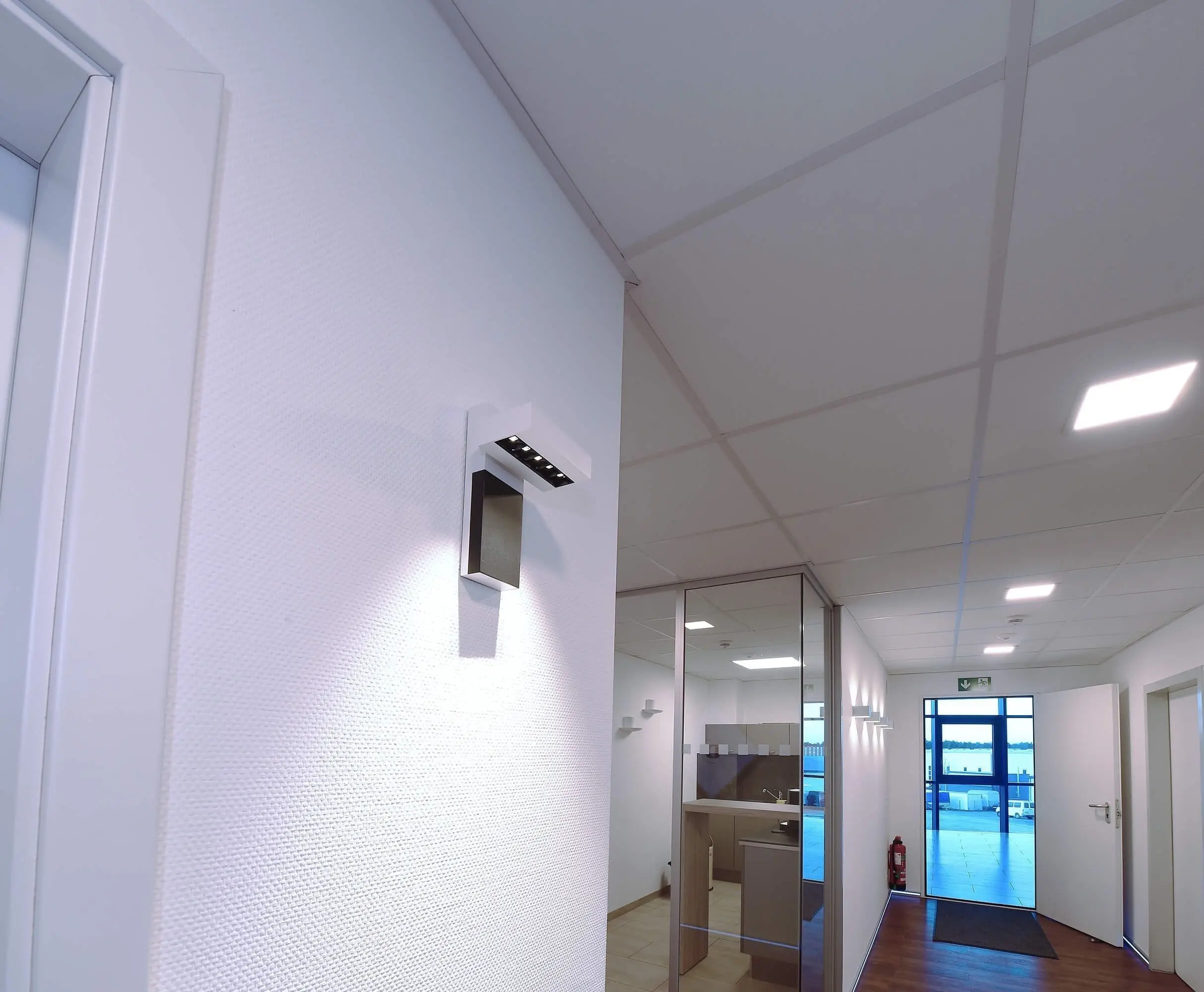 LED-Wandleuchte Ceti 5 Future in weiß