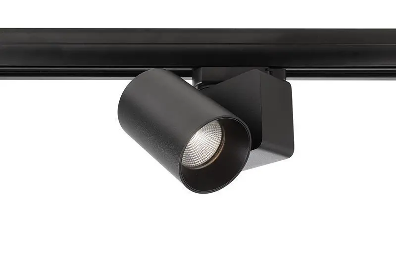 3-Phasen LED-Strahler Nihal Mini 4000K Ø 6cm schwarz