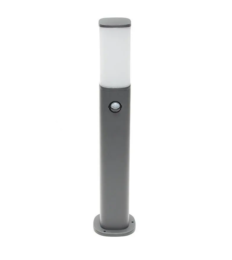 LED-Wegelampe Beacon II mit Sensor, grau, 50cm