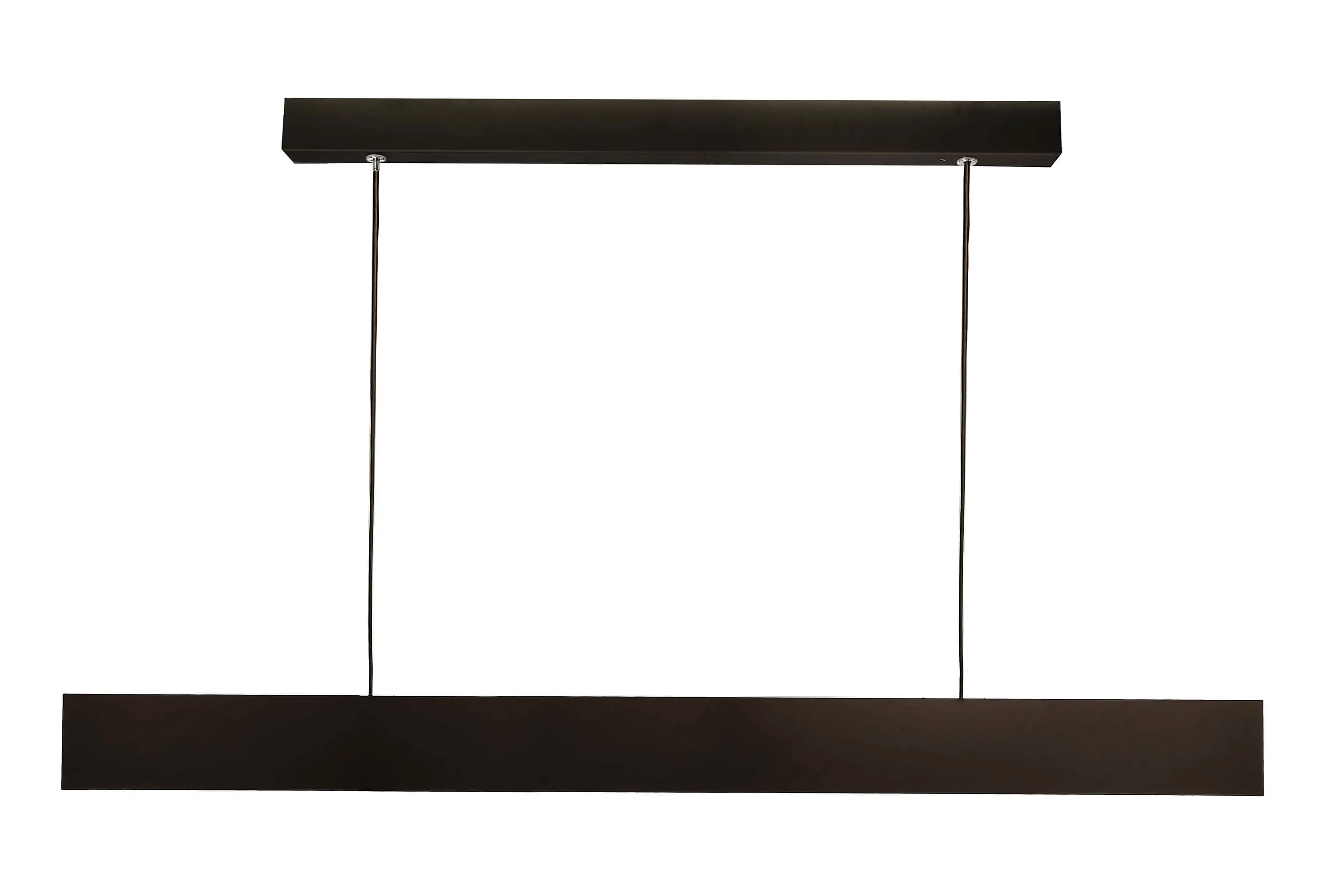 LED-Hängelampe Apollon in schlankem Design schwarz 100.4cm