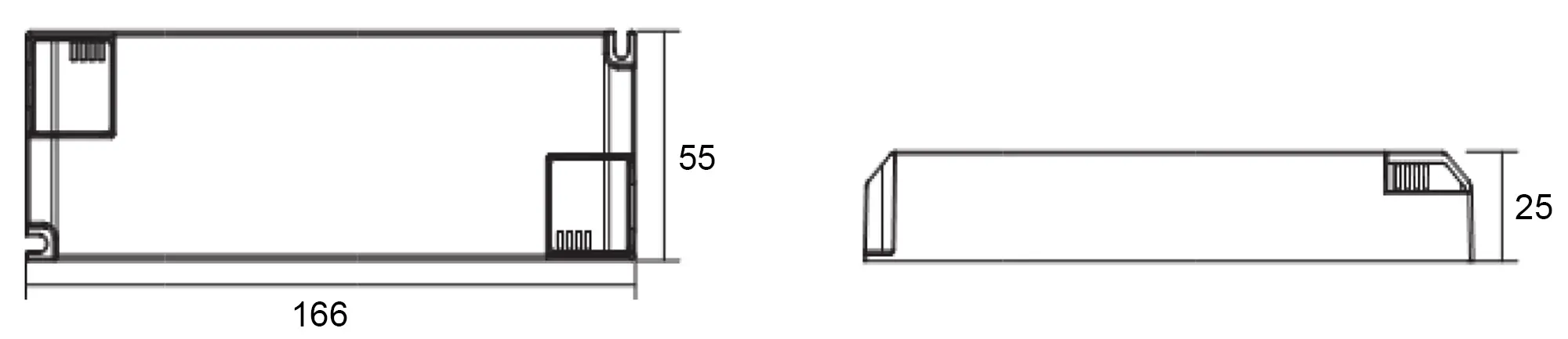 LED-Treiber Basic dimmbar DC/CC 22-43V, 23.5-45W, 1050mA