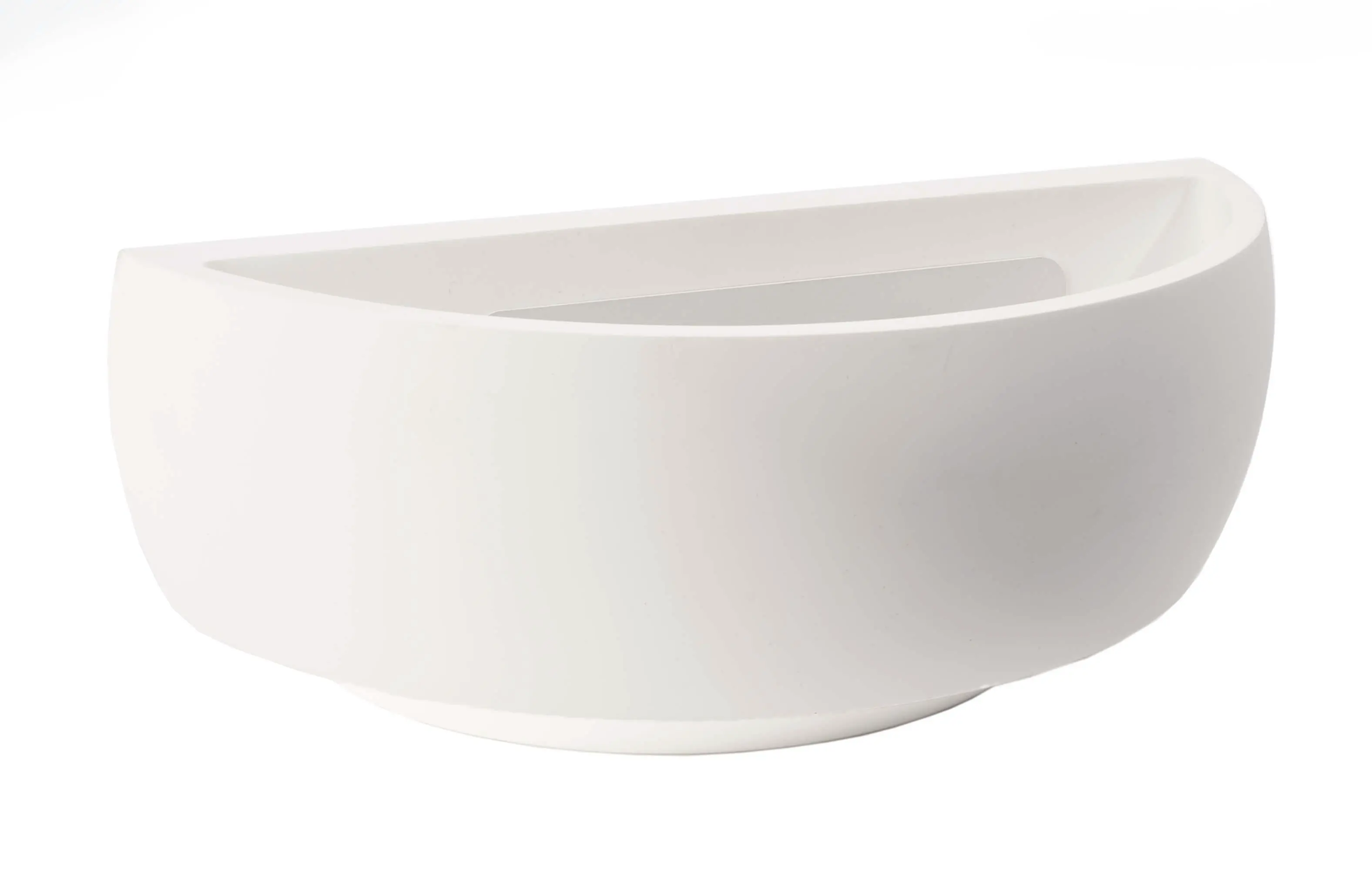 Wandlampe Twynnda Round Up&Down aus Gips 1-flammig