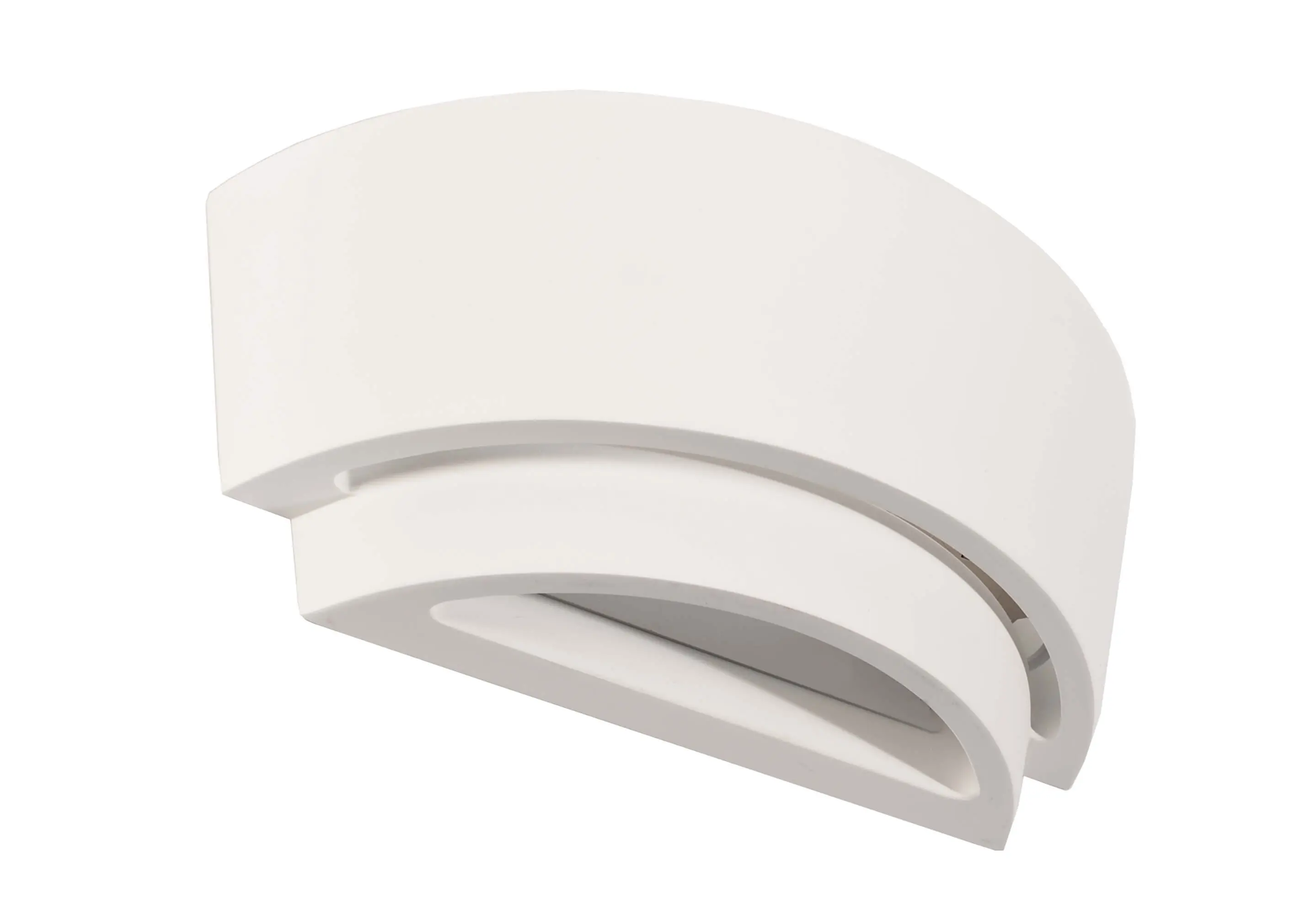 Wandlampe Twynnda Up&Down aus Gips 32cm 1-flammig