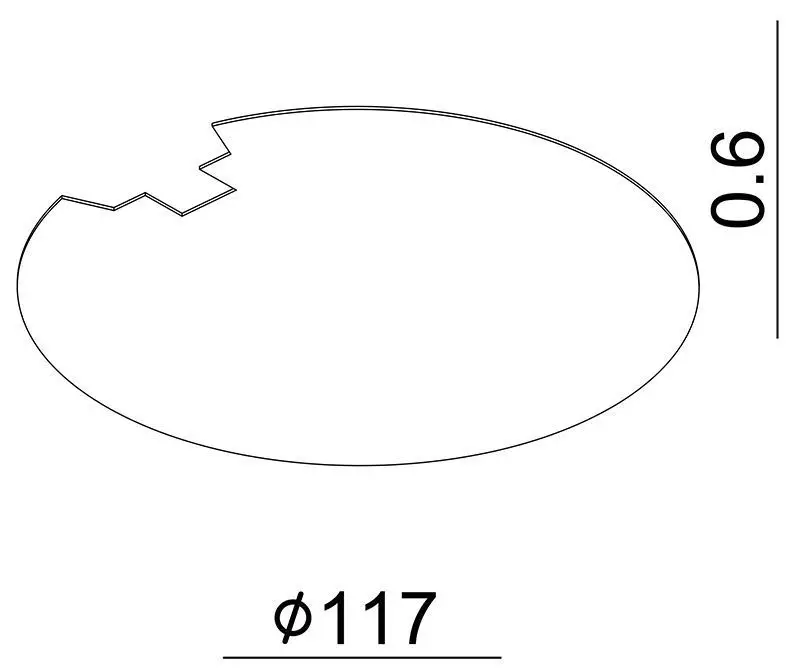 Abdeckung hinten schwarz für Serie Uni II Max