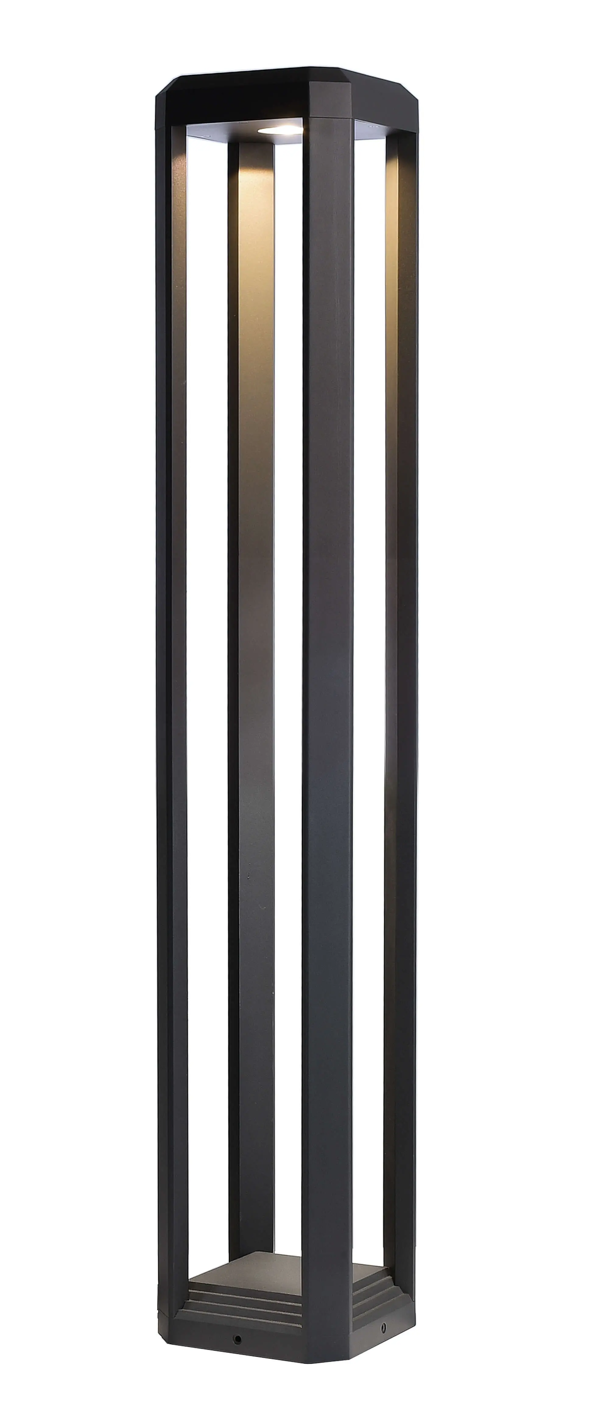 LED-Wegeleuchte Rukbat exquisite in grau, 80cm