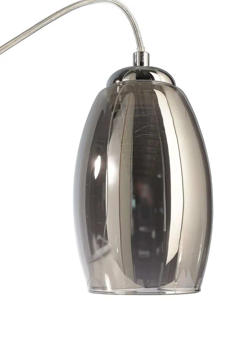 LED-Pendelleuchte Electra Extravagant Glas 3-flammig