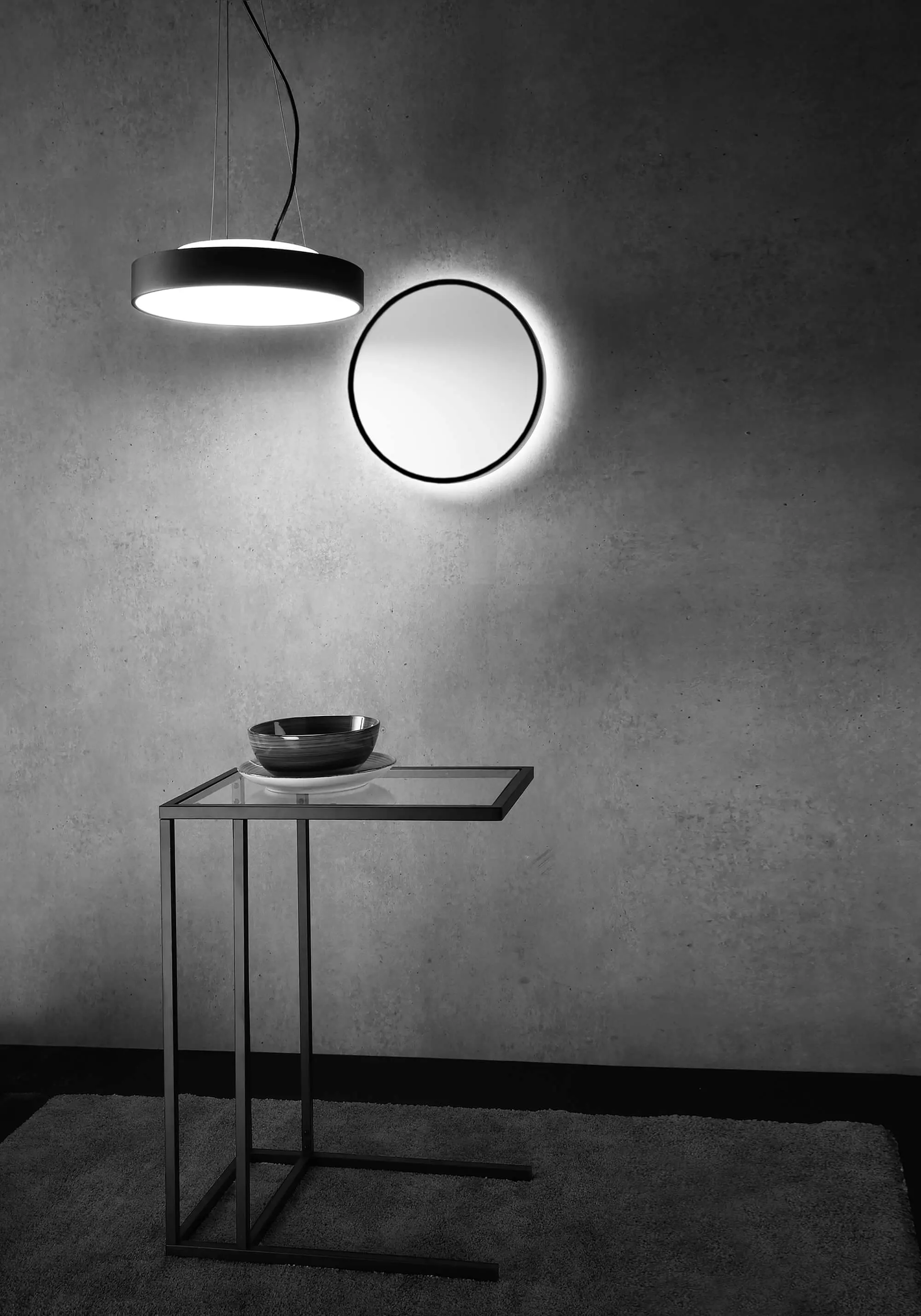 LED-Pendelleuchte Menkar 3000/4000K Ø 40cm Kaffee