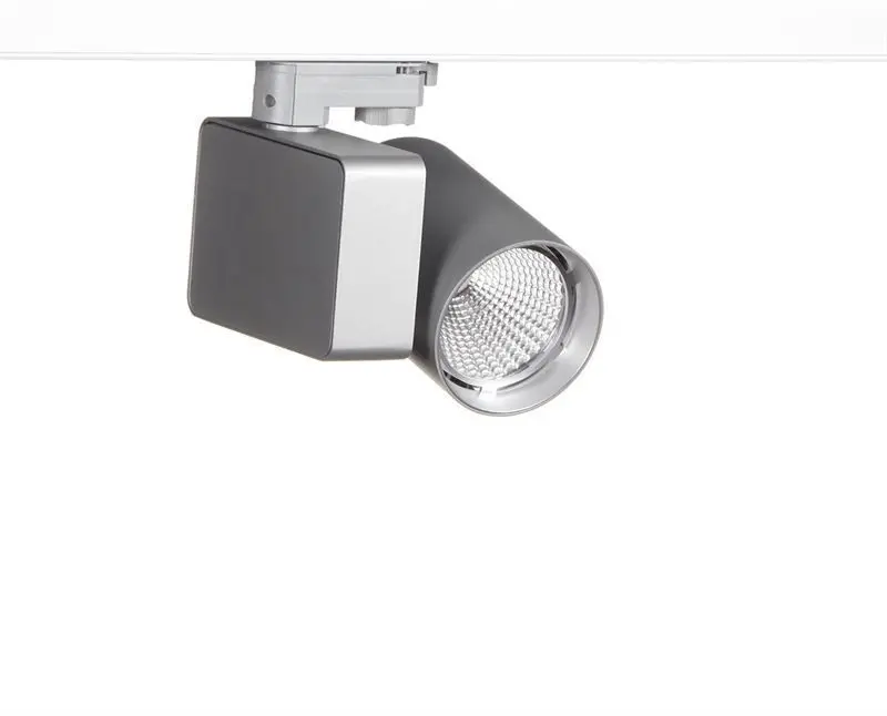 3-Phasen LED-Strahler Nihal Maxi 4000K Ø 8.6cm silber