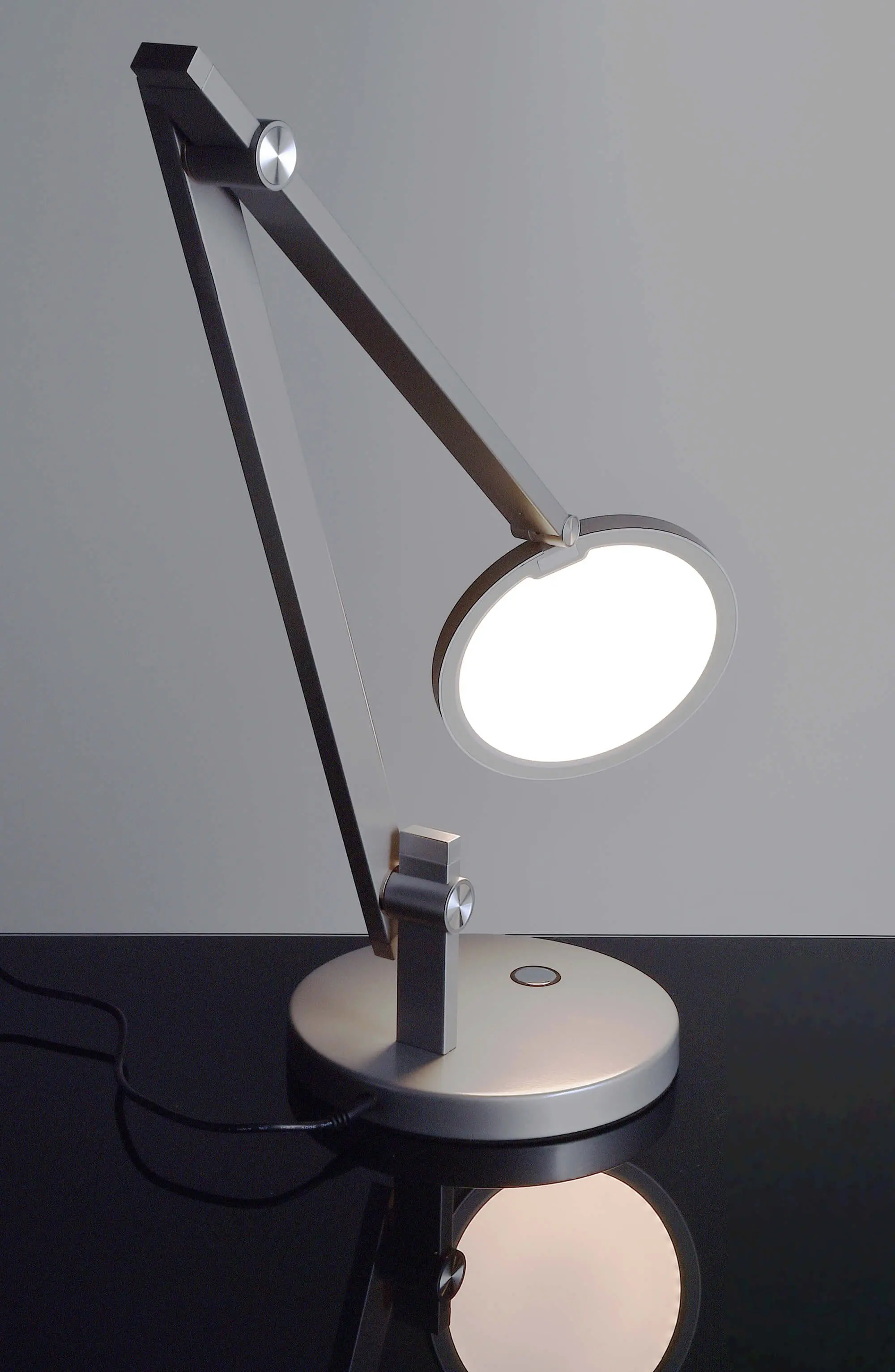 Schreibtischlampe LED Adhara Big silber Touch Sensor