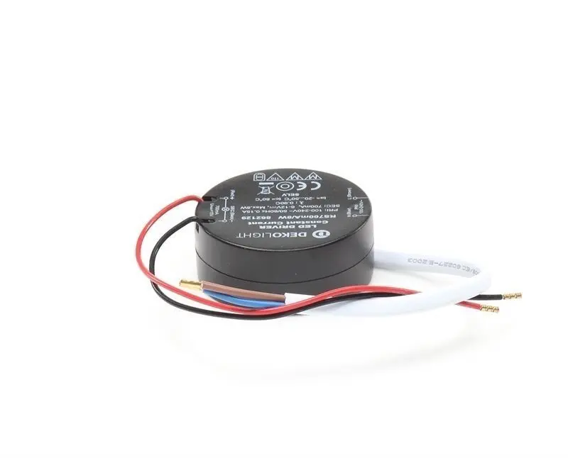 LED-Treiber Netzgerät Round DC/CC 6-12V, 4.2-8W, 700mA