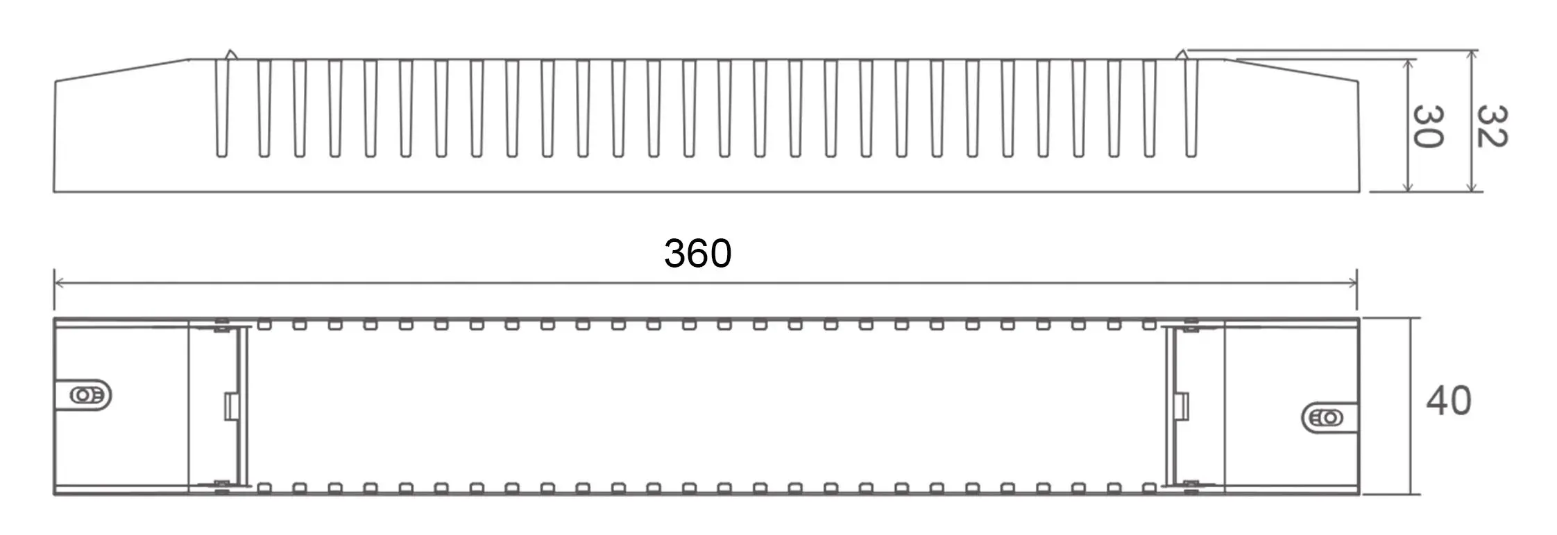 LED-Treiber DIM DALI 0/1-10V DC/CV 24V, 240W, 0-10000mA