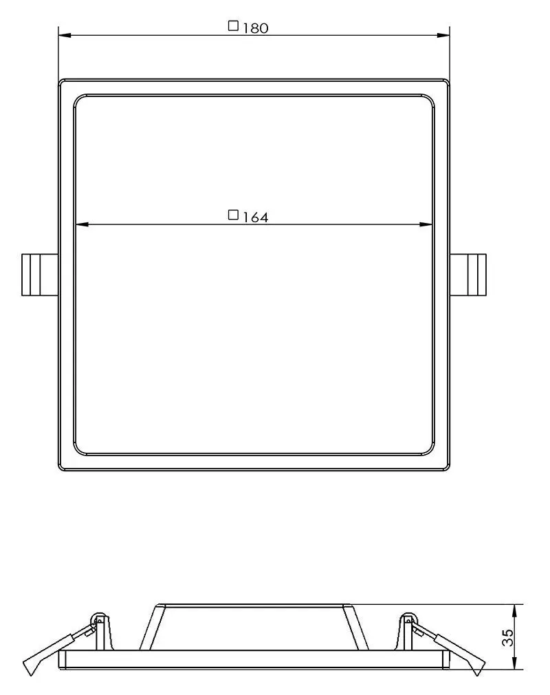 LED-Downlight Alya dimmbar weiß 18cm 12W 2700K 960lm