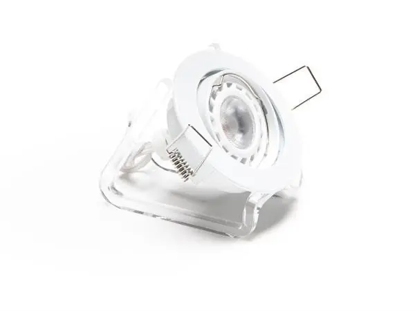 Einbaulampe Life schwenkbar mit Ø 8.1cm weiß