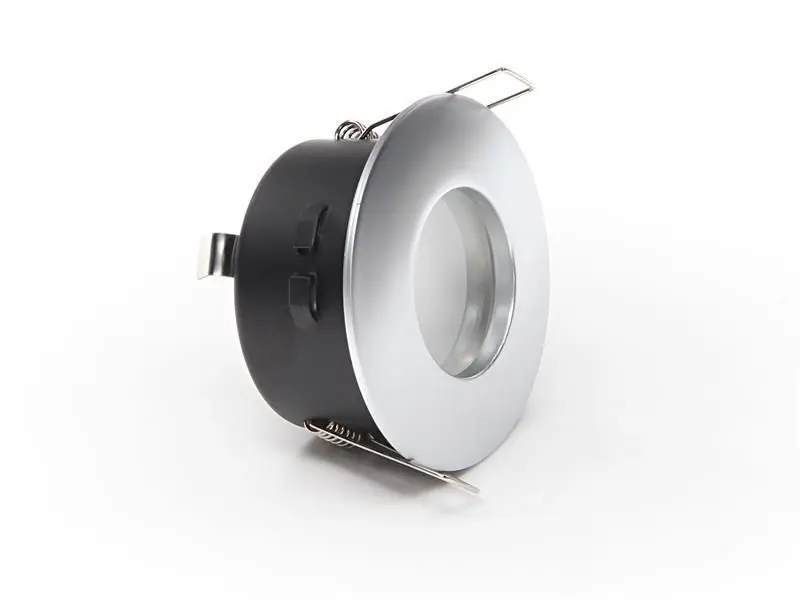 Einbaustrahler Pearl Light in rund IP65 Ø 8.4cm silber