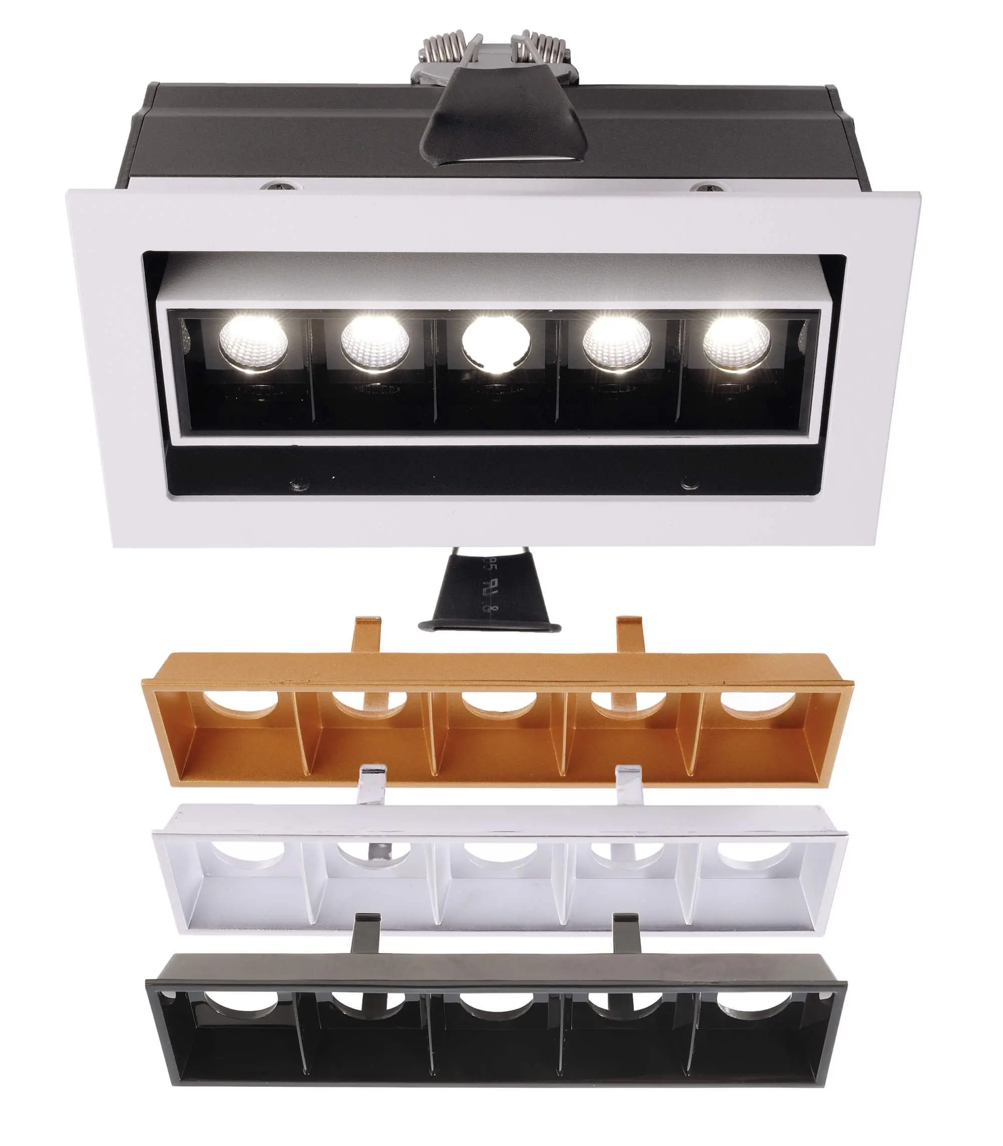 LED-Einbauleuchte Ceti 5 Move versch. Reflektoren 10W