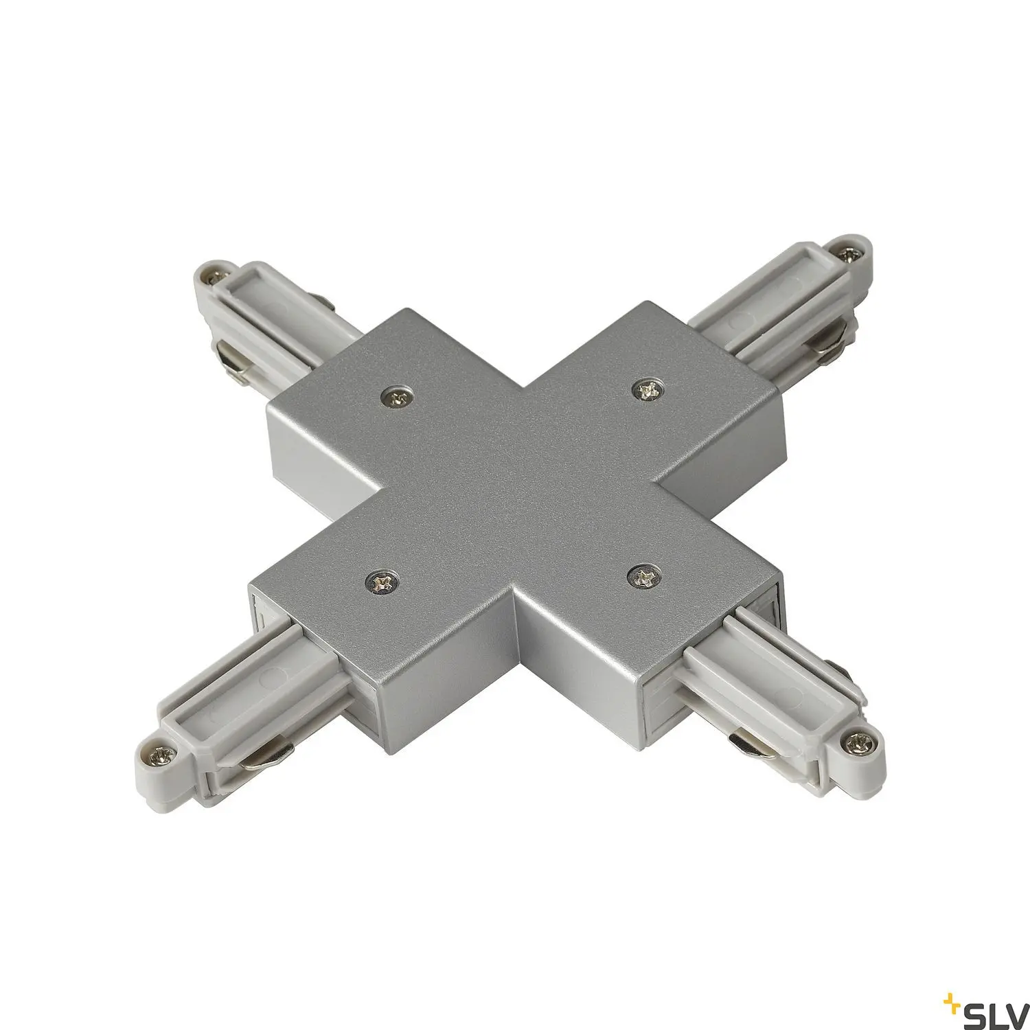 SLV 1 Phasen X-Verbinder grau